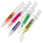 Syringe Highlighter with Logo