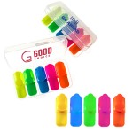5-in-1 Mini Highlighter Set with Logo
