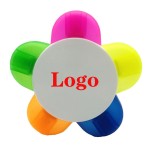 Flower Highlighter - 5 Color Custom Imprinted