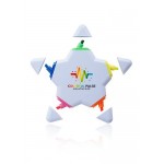 Customized Star Shaped 5 Color Highlighters