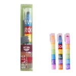 6-In-1 colored Creative Stackable Bullet Highlighter with Logo