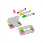 Custom 3 Piece Gel Highlighter Set w/Case