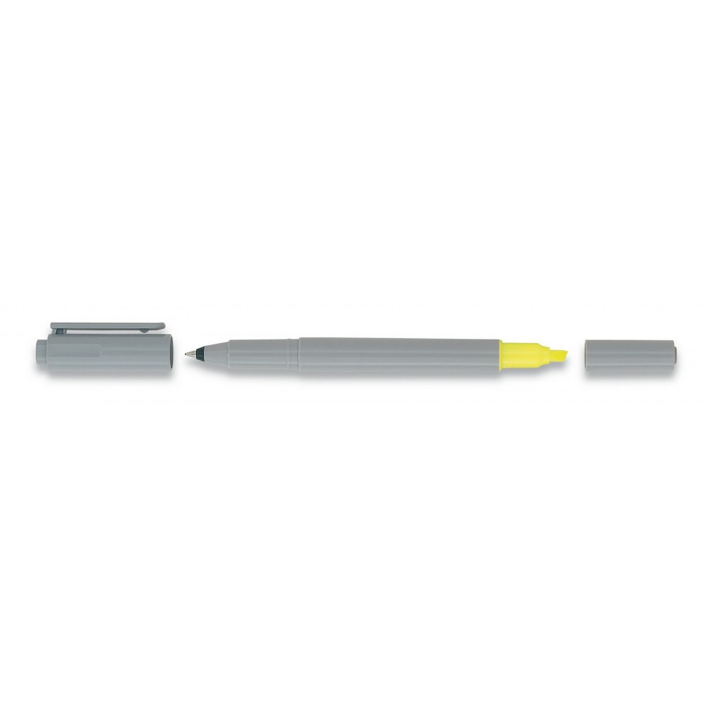 Uniball Combi Gray Ball Pen/ Highlighter Personalized Uniball Combi Gray Ball Pen/ Highlighter Personalized
