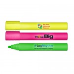 Customized Liqui-Mark XL Jumbo Extra Large Fluorescent Highlighter with Full Color Decal