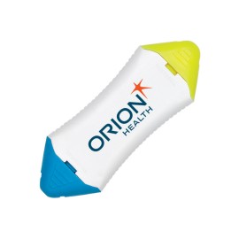 DriMark Double Arrow White - Yellow/Blue Personalized