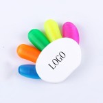 Promotional High Five Highlighter w/5 Different Colors