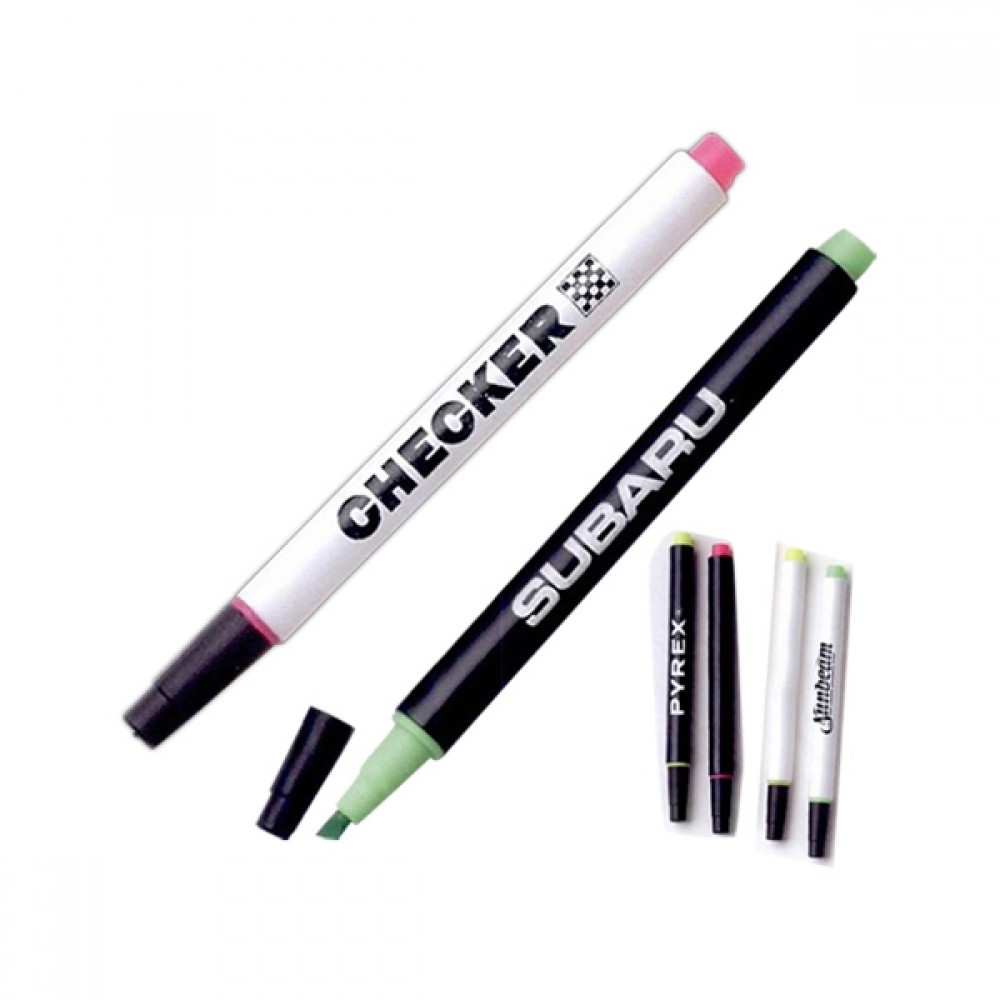 Personalized White or Black USA Made Highlighter Personalized White or Black USA Made Highlighter