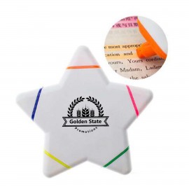 Star Shape Highlighter with Logo  Star Shape Highlighter with Logo