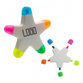 Star Marker Highlighter with Logo  Star Marker Highlighter with Logo