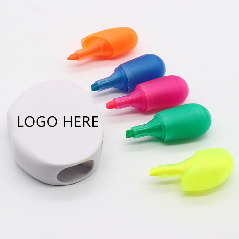 Finger Shape Highlighter Pens with Logo
