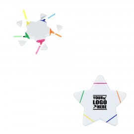 5 In 1 Star Highlighter with Logo