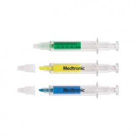 Logo Branded Syringe Highlighters