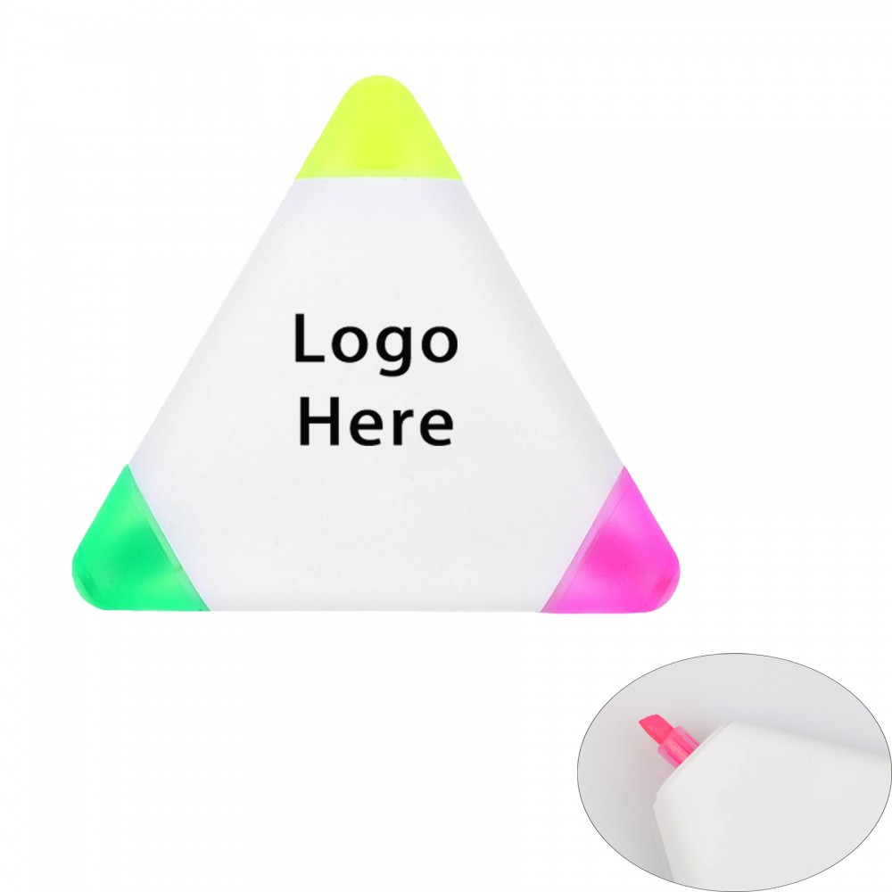 Triangle Highlighters with Logo Triangle Highlighters with Logo