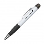 Franz Pen with Tri Highlighter - White with Logo