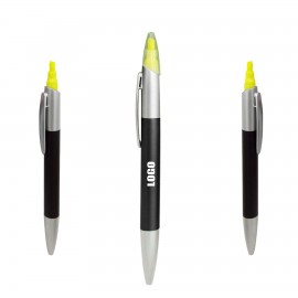Logo Branded 2 IN 1 Pen Highlighter