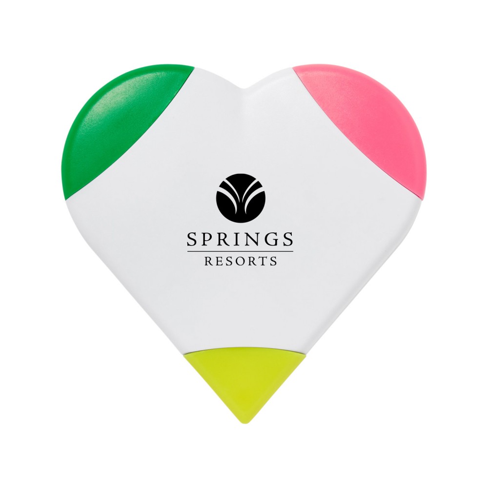 Heart Highlighter with Logo Heart Highlighter with Logo