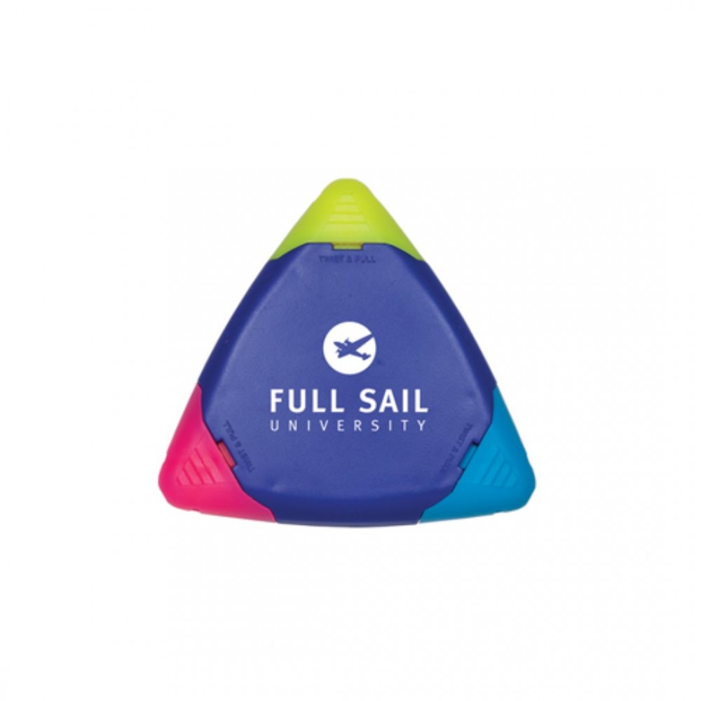Custom Imprinted Trimark Highlighter Blue - Yellow/Blue/Pink Custom Imprinted Trimark Highlighter Blue - Yellow/Blue/Pink