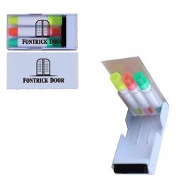 Wax Highlighter, Smartphone Holder, Screen Cleaner with Logo  Wax Highlighter, Smartphone Holder, Screen Cleaner with Logo