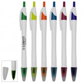 Logo Branded Retractable Dart Highlighter  Logo Branded Retractable Dart Highlighter