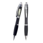 Led Light up Gift Soft Touch Ball Point Pen with Logo
