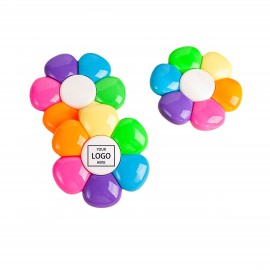 6 Pieces Petals Highlighter with Logo