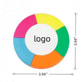 Logo Branded Custom Round Highlighter