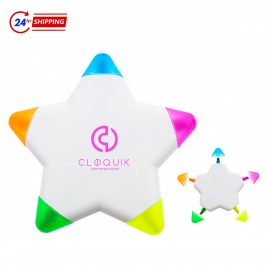 Promotional Cute Pentagram Highlighter