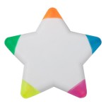 Star Shaped Highlighter W/ Multi-Color with Logo