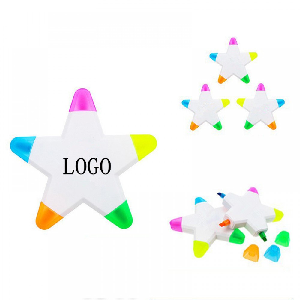 Pentagram Highlighter with Logo Pentagram Highlighter with Logo