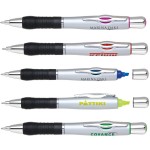 Sleek Twist Action 2-in-1 Pen and Highlighter Personalized