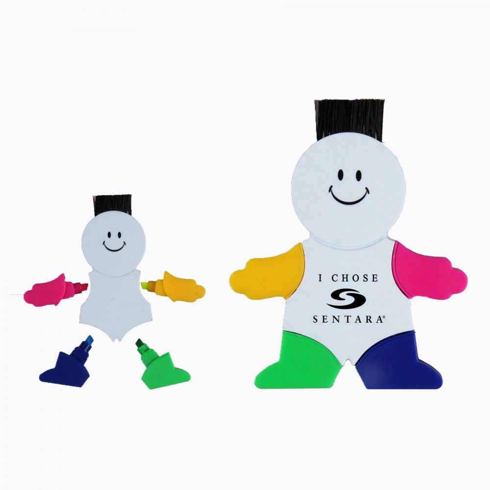 Little Happy Guy Highlighter Custom Imprinted Little Happy Guy Highlighter Custom Imprinted