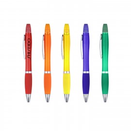 Ballpoint Pen With Highlighter with Logo  Ballpoint Pen With Highlighter with Logo