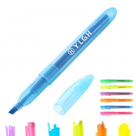 Promotional Translucent Barrel Highlighter
