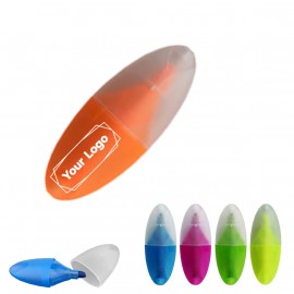 Candy Color Mini Highlighter Bevel Tip Marker with Logo