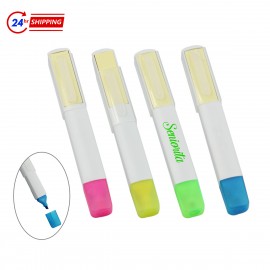 Promotional Colorful Highlighter w/ Sticky Notes  Promotional Colorful Highlighter w/ Sticky Notes