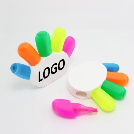 Assorted Stick Highlighter Chisel Tip Marker with Logo  Assorted Stick Highlighter Chisel Tip Marker with Logo