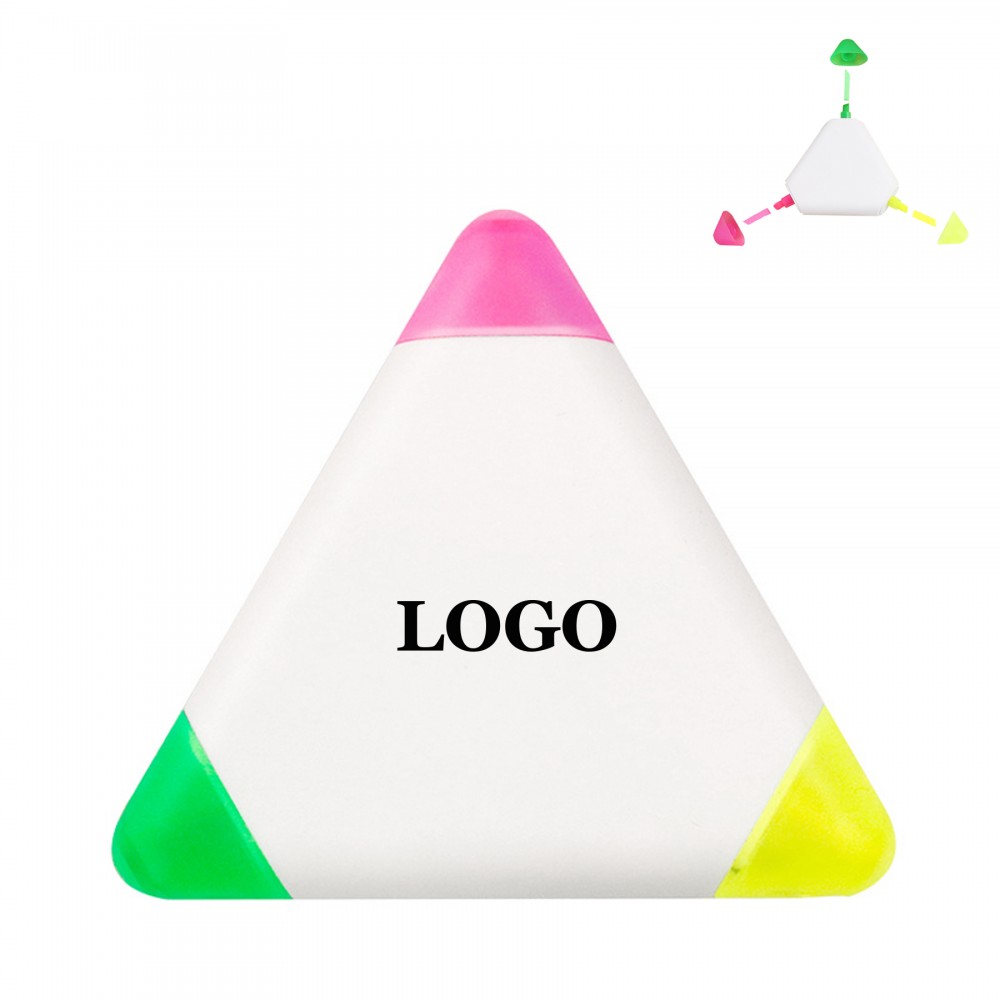 Triangle Highlighter with Logo Triangle Highlighter with Logo
