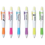 Double Take Pen & Highlighter Combo - White Barrel Personalized