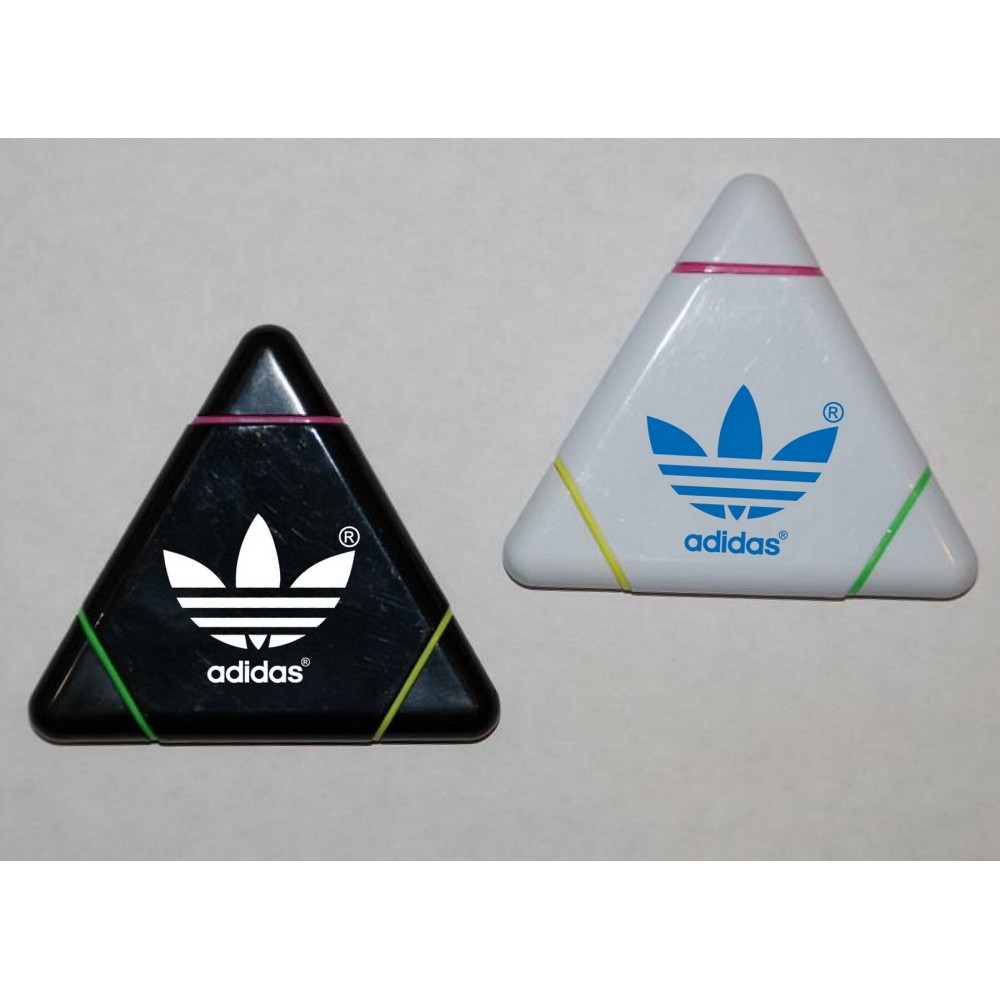 Triangle 3-in-1 Highlighter w/ Large Imprint Area with Logo