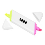 Customized Square shaped 2 Color Highlighter