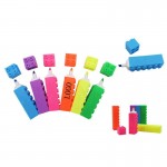 3.5'' Inch Building Blocks Color Highlighters---Large with Logo