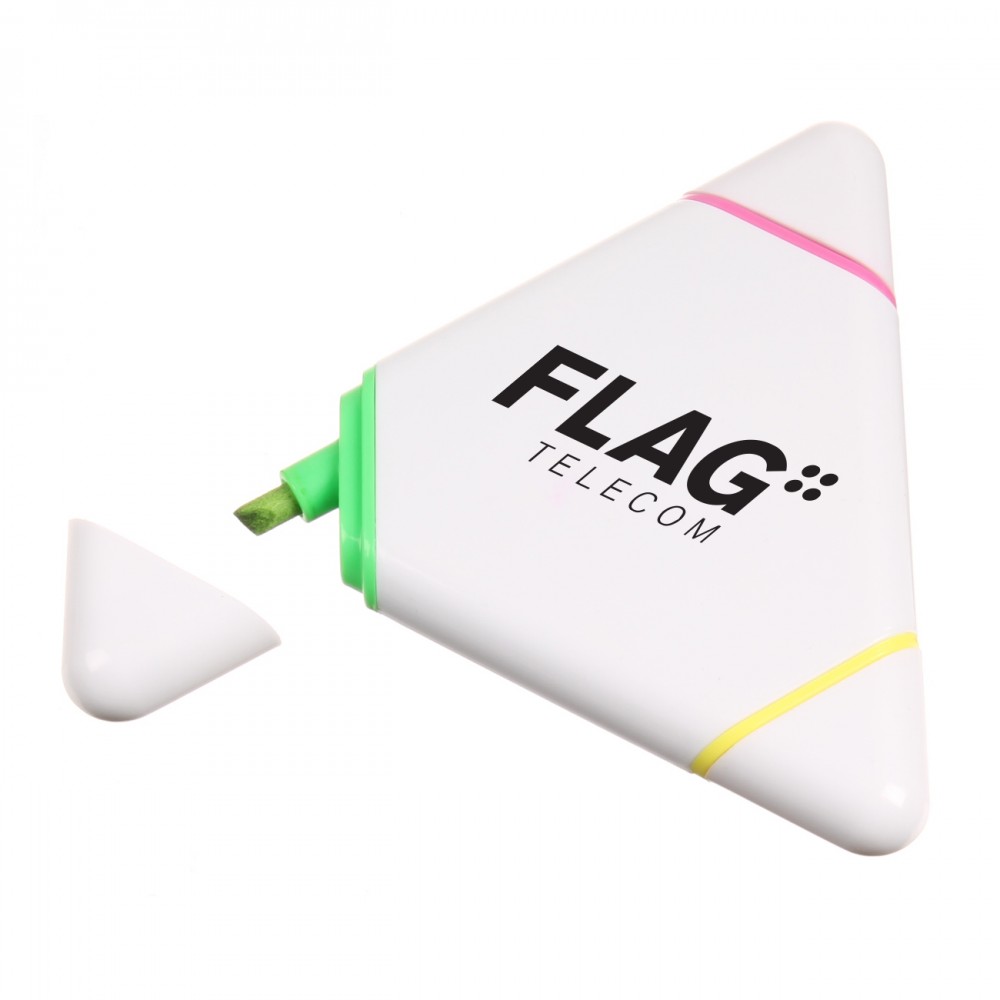 Tri-Color Highlighter with Logo