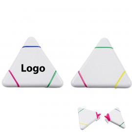 3-in-1 Triangular Highlighter with Logo