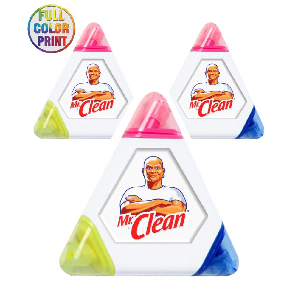 Personalized Triangle Highlighter-Full Color Personalized Triangle Highlighter-Full Color