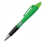 Champion Ballpoint/Highlighter - Green with Logo