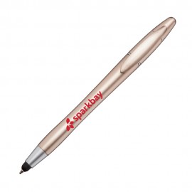 Rockit Pen/Highlighter/Stylus - Satin Gold with Logo