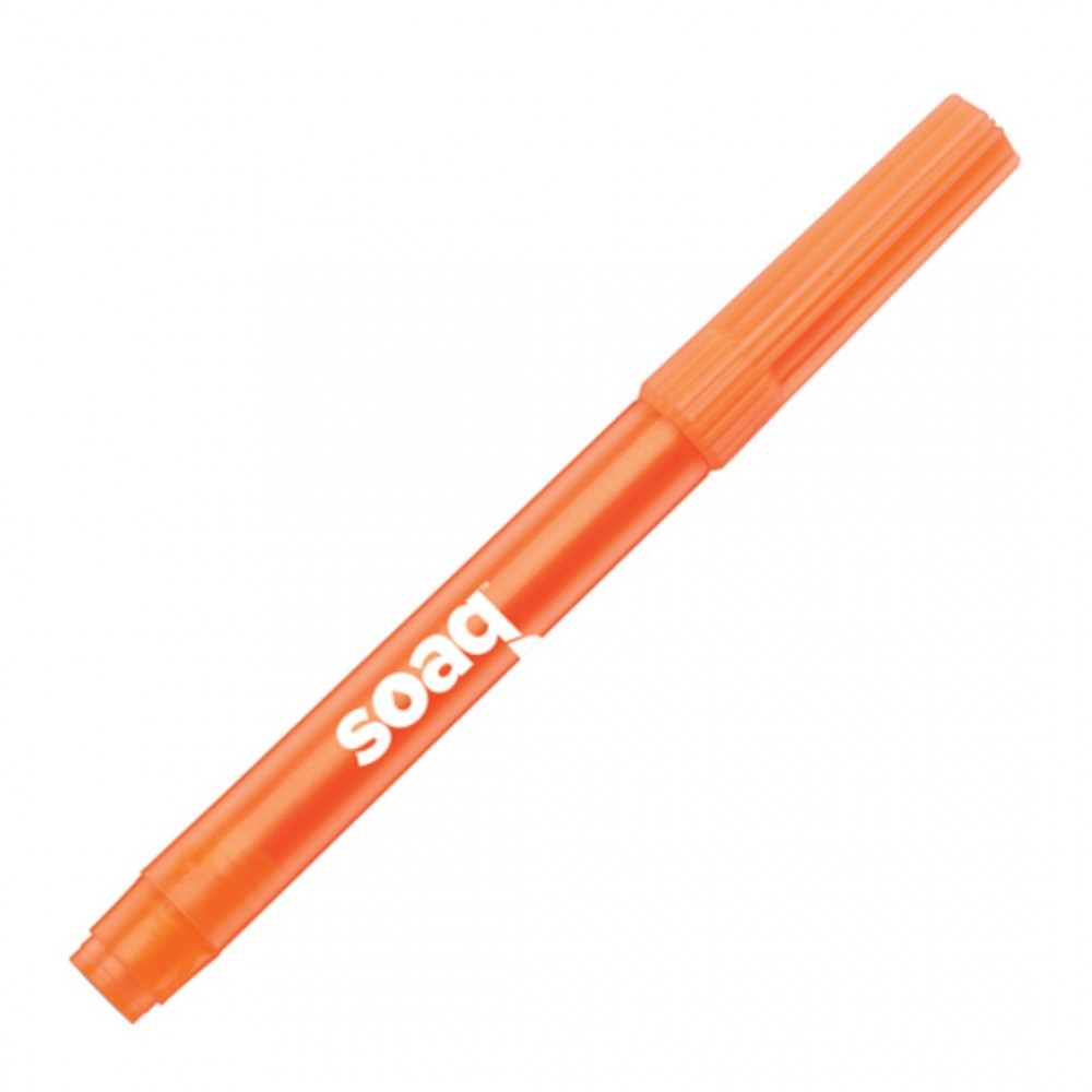 DriMark Bright Solid Highlighter - Orange with Logo