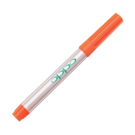 DriMark Bright Pearl Highlighter - Orange with Logo