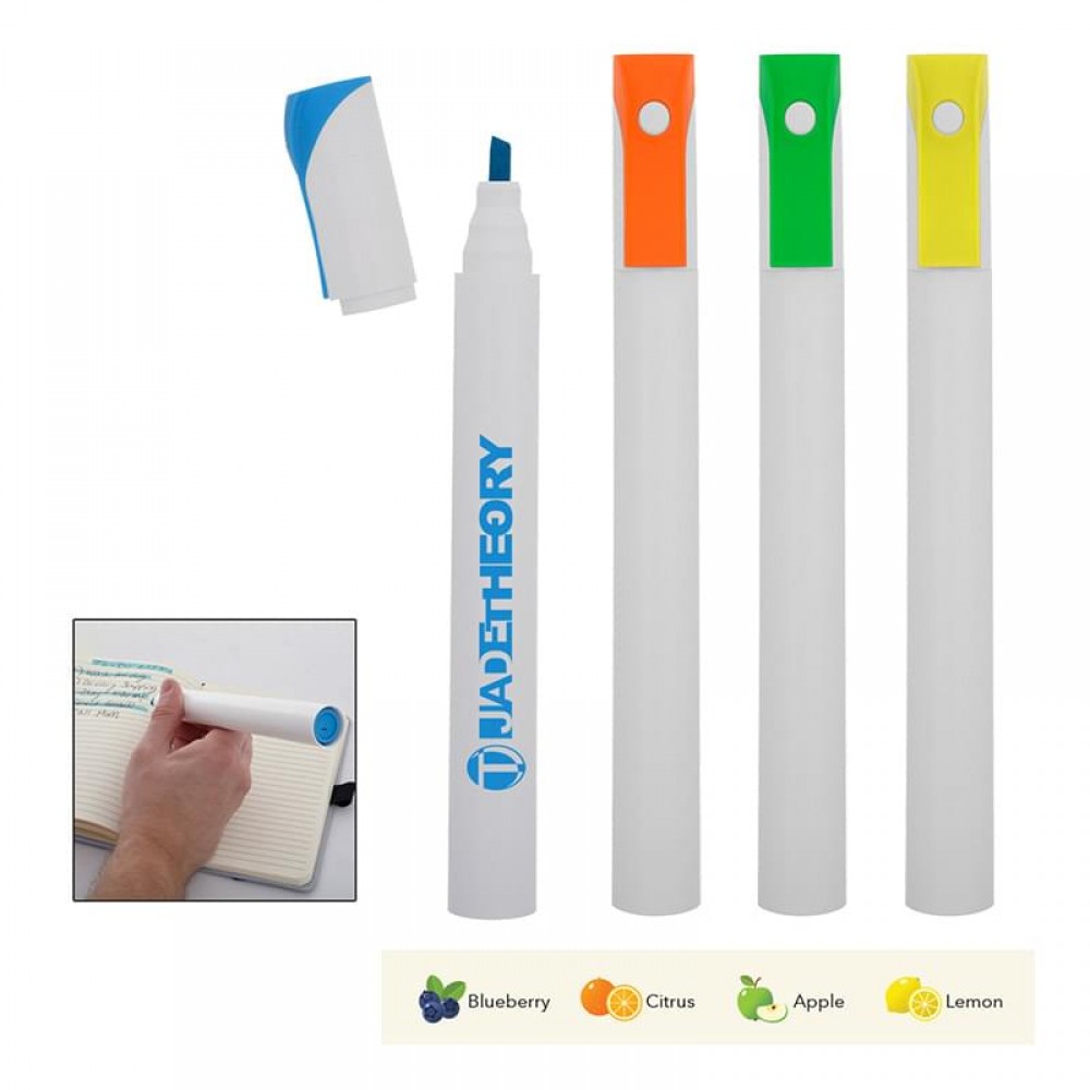 Scented Jumbo Highlighter with Logo Scented Jumbo Highlighter with Logo
