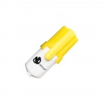 Custom Imprinted DriMark Mini Max Highlighter - White/Yellow